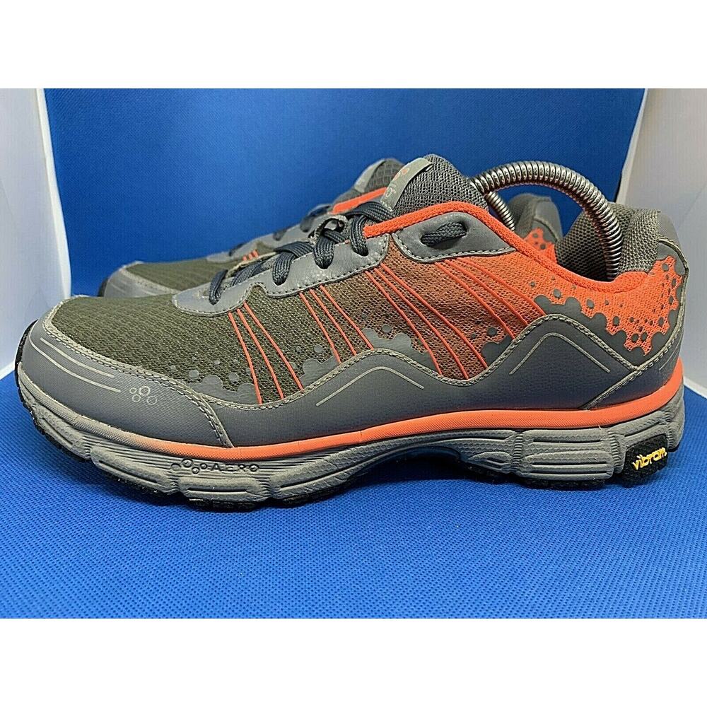 ABEO Rhona Aero System Vibram Athletic Running Shoes Women's Sz 10 Grey/Coral